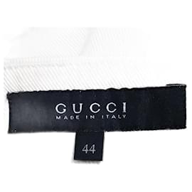 Gucci-GUCCI Pantalones T.ÉL 44 Algodón-Beige