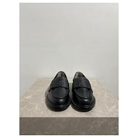 Fendi-FENDI Mules y zuecos T.UE 36.5 Cuero-Negro