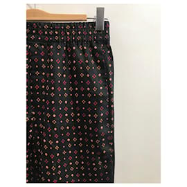 Isabel Marant-ISABEL MARANT  Trousers T.fr 36 silk-Black