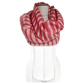 Sonia Rykiel Sciarpe Rosa Multicolore Corallo