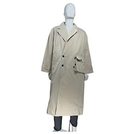 Abrigo Notice Henrik Vibskov Beige Algodón Beige