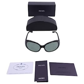Prada-Übergroße Gradient-Sonnenbrillen von Prada aus schwarzem Acetat -Schwarz