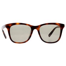 Gafas de sol de carey Saint Laurent en acetato marrón Castaño