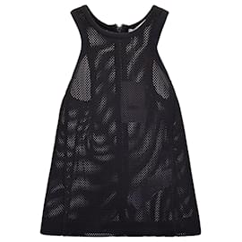 Max Mara-Débardeur en maille technique Max Mara en polyester noir-Noir