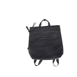 Mochila Acne Studios Face Patch em poliéster preto Preto
