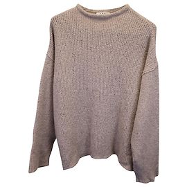 Pull Iro en Laine Beige Marron Beige