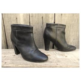 Isabel Marant-Ankle boots-Cinza antracite