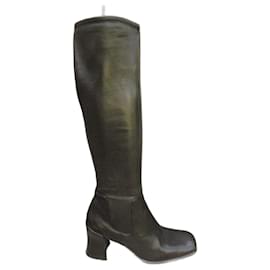 Prada-Boots-Dark grey