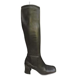 Prada-Botas-Gris antracita