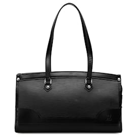 Louis Vuitton-Louis Vuitton Black Epi Madeleine PM-Black