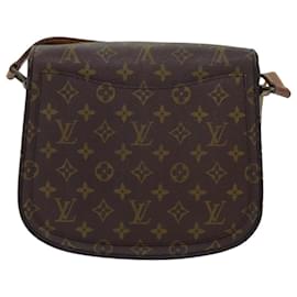 Louis Vuitton-LOUIS VUITTON Monogram Saint Cloud GM Shoulder Bag Vintage M51242 LV Auth 72621-Monogram