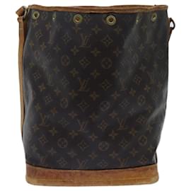 Louis Vuitton-LOUIS VUITTON Monogram Noe Shoulder Bag M42224 LV Auth 71735-Monogram
