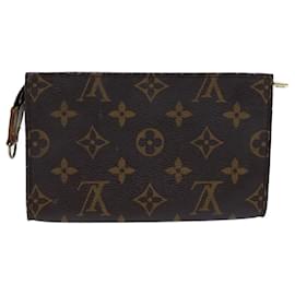 Louis Vuitton-LOUIS VUITTON Pochette Monogram Seau PM Pochette Accessoire LV Auth 72128-Monogramme