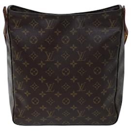 Louis Vuitton-LOUIS VUITTON Monogram Looping GM Shoulder Bag M51145 LV Auth 72368-Monogram