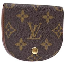 Louis Vuitton-LOUIS VUITTON Portamonete con monogramma Porte Monnaie Guze M61970 LV Auth th4818-Monogramma