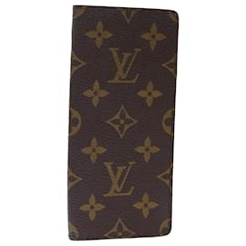 Louis Vuitton-LOUIS VUITTON Monogram Etui Lunette Estuche para gafas simple M62962 LV Auth th4819-Monograma