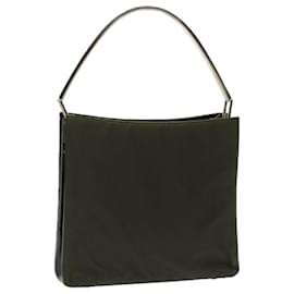 Prada-PRADA Shoulder Bag Nylon Khaki Auth 72625-Khaki