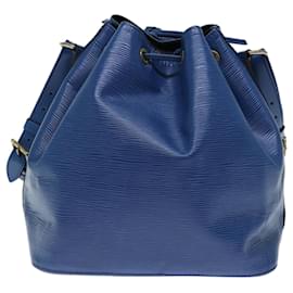 Louis Vuitton-LOUIS VUITTON Epi Petit Noe Shoulder Bag Blue M44105 LV Auth cl831-Blue