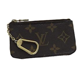 Louis Vuitton-LOUIS VUITTON Pochette Monogram Cles Portamonete M62650 LV Auth yk11981-Monogramma