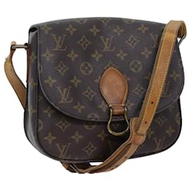 Louis Vuitton-LOUIS VUITTON Monogram Saint Cloud GM Shoulder Bag M51242 LV Auth 72335-Monogram