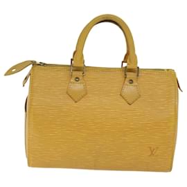 Louis Vuitton-Louis Vuitton Epi Speedy 25 Hand Bag Tassili Yellow M43019 LV Auth 72394-Other