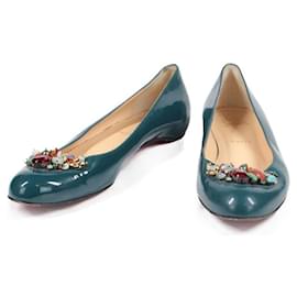 Christian Louboutin-Ballet flats-Green