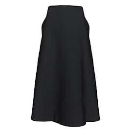 The row-La falda negra elegante Sprecher de The Row.-Negro