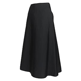 The row-La falda negra elegante Sprecher de The Row.-Negro