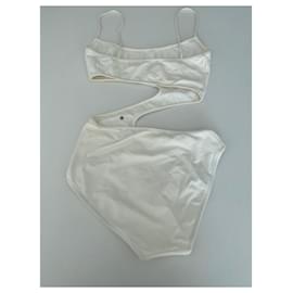 Chanel-Badeanzug, Bikini-Weiß