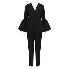 Roksanda Black Flared Sleeve Margot Jumps Black