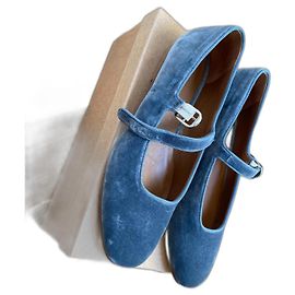 Autre Marque Babies aus Samt von Beryl, Größe 40. Blau
