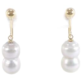 & Other Stories-Other 18K Pearl Dangle Earrings Metal Earrings in Excellent condition-Other