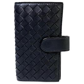 Bottega Veneta-Bottega Veneta Intrecciato Leather 6 Key Holder Leather Key Holder in Good condition-Other