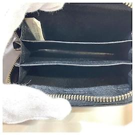 Bottega Veneta-Bottega Veneta Intrecciato Leather Zippy Coin Purse Leather Coin Case in Good condition-Other