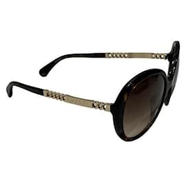 Chanel-Chanel Oversized getönte Sonnenbrille Kunststoff Sonnenbrille 5353-A in gutem Zustand-Andere