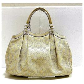 Gucci-Gucci Guccissima Leather Sukey Handbag Leather Handbag 211944.0 in good condition-Other