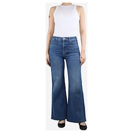 Mother-Blue wide-leg jeans - size UK 12-Blue