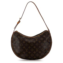 Louis Vuitton-Croissant Louis Vuitton Monogram Marron MM-Marron