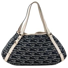 Gucci-Gucci Blue 85Borsa a tracolla Pelham con anello a D dell'anniversario-Blu,Blu scuro