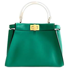 Fendi-Fendi Mini Peekaboo vert emblématique-Vert