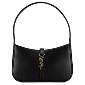 Saint Laurent-Saint Laurent Black Mini Le 5 A 7 bag-Black