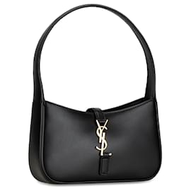 Saint Laurent-Saint Laurent Black Mini Le 5 A 7 bag-Black