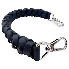 Louis Vuitton blue leather handle Blue