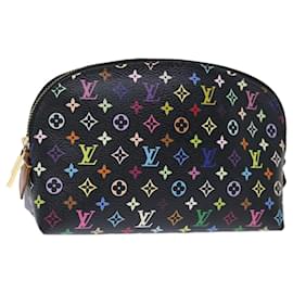 Louis Vuitton-Pochette multicolore con monogramma LOUIS VUITTON Pochette M47355 LV Aut 71671-Nero