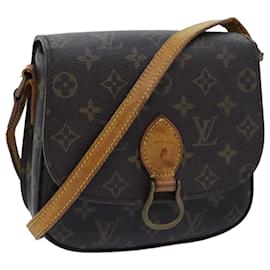 Louis Vuitton-LOUIS VUITTON Monogram Saint Cloud MM Shoulder Bag Vintage M51243 LV Auth 71696-Monogram