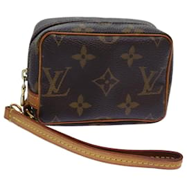 Louis Vuitton-LOUIS VUITTON Monograma Trousse Wapity Pouch M58030 Autenticação de LV 72323-Monograma