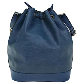 Louis Vuitton-LOUIS VUITTON Epi Noe Shoulder Bag Blue M44005 LV Auth 72650-Blue
