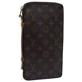 LOUIS VUITTON Monogram Organizer De Voyage Reisetasche M60120 LV Auth 71674 Monogramm