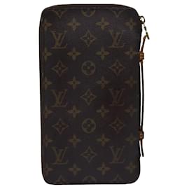 Louis Vuitton-LOUIS VUITTON Monogram Organizer De Voyage Travel Case M60120 Autenticação de LV 71674-Monograma