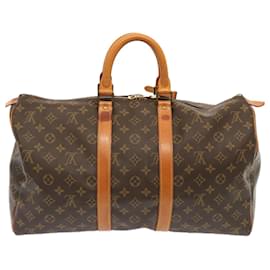 Louis Vuitton-Louis Vuitton-Monogramm Keepall 45 Boston Bag M.41428 LV Auth 72660-Monogramm